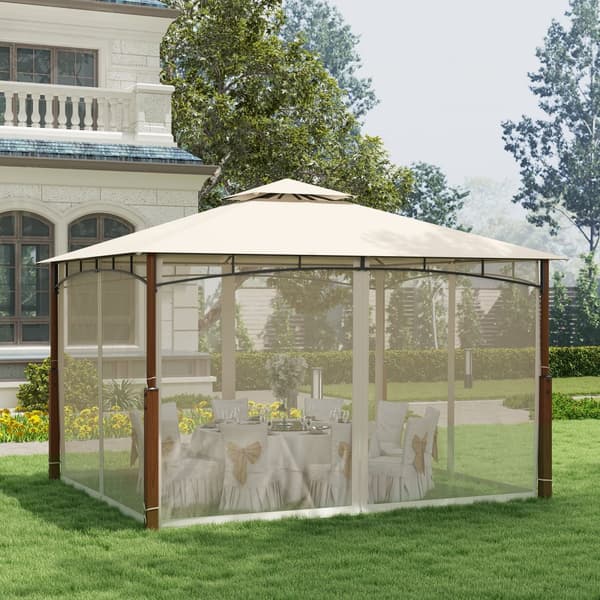 Utomhus altantält, 360x300x290 cm, Beige