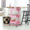 Miniatyrbillede 5 af 8: Hjælpevogn, 16,5x14x34 tommer, Pink