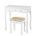Miniatyrbild 6 av 8: Sminkbord Set, 31,5x16x53,5 tum, Vit