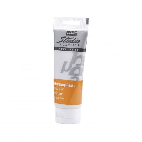 Modeling Paste - Pébéo - 100 ml - Texture gel - Relief för färger - Blandat