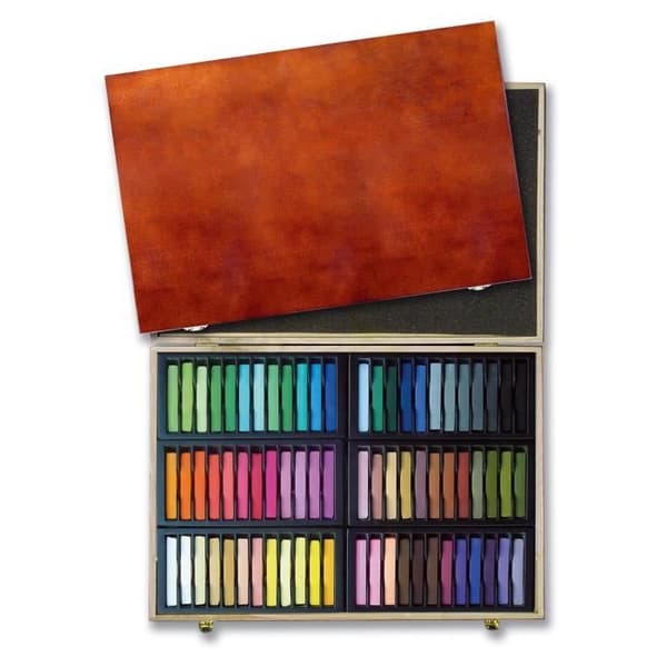 Coffret med torra pasteller - Mungyo - 72 bitar - Klara färger - Extra mjuka - Blandat