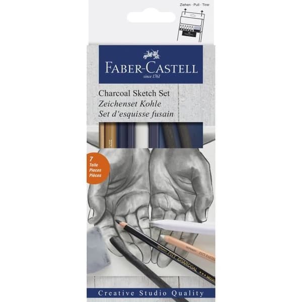 FABER-CASTELL Träkolskissset