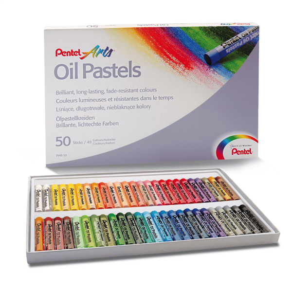 Olie pasteller 50k farver Pentel