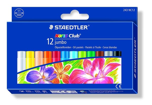 Olie pasteller 12k Noris JUMBO Staedtler
