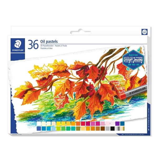 Oljepastell 36 färger Staedtler S2420