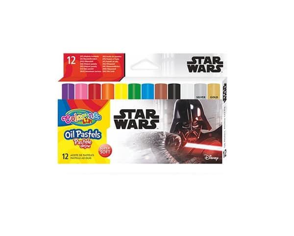 Star Wars Colorino 12 farver oliepastell