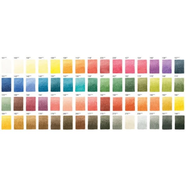 Pastellpennor - FABER-CASTELL - Pitt - Box med 60 - Flerfärgad - Metall