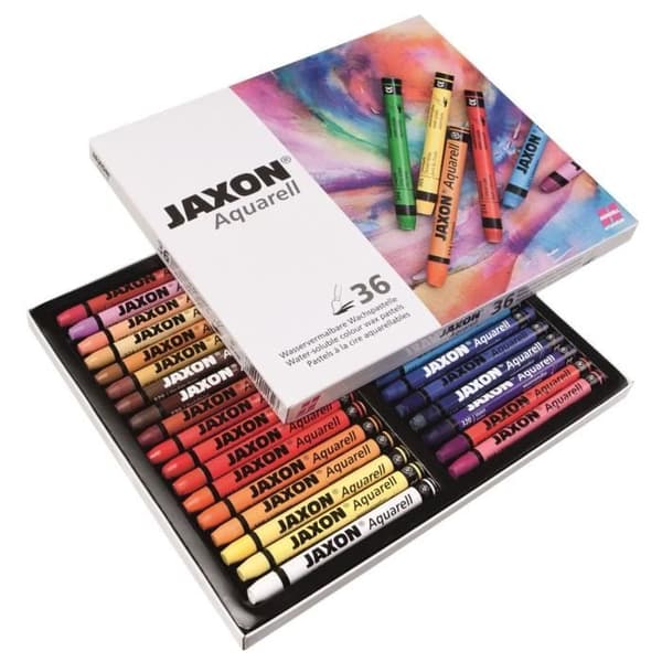 Jaxon - Set med 36 akvarellkritor - 49436