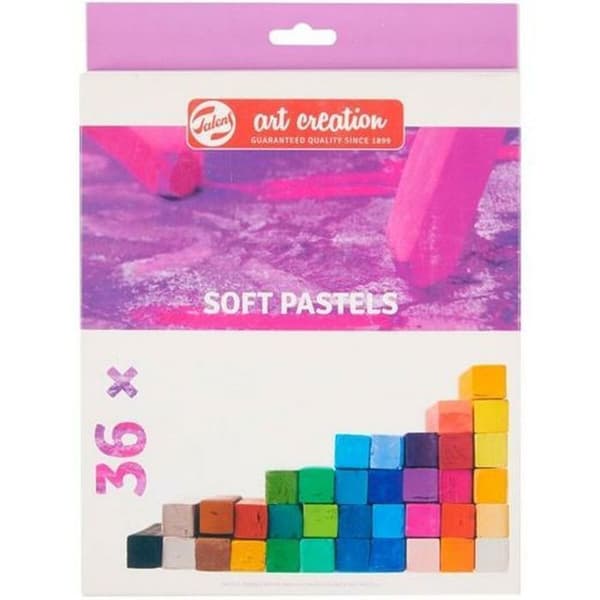 Pastell - konstkrita Talens konstskapande - 9029036M - Mjuk Pastelle Lot om 36 delar