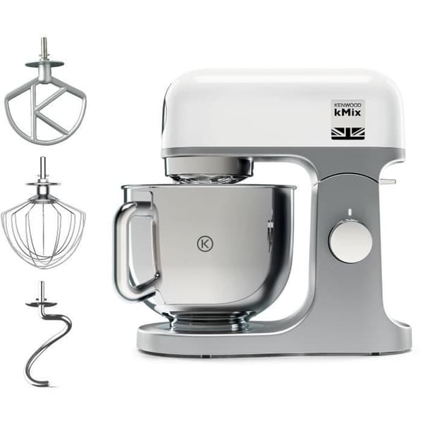 KENWOOD KMX750WH Konditorobot - 1000 W - 5 L - Vit