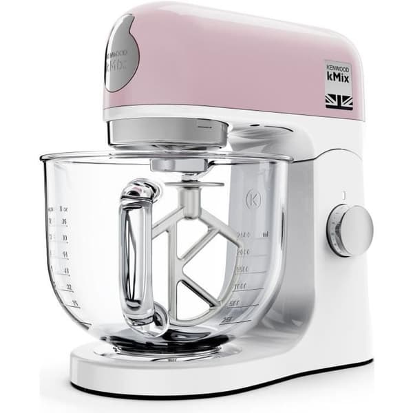 KENWOOD KMX754PP multifunktions bakverksrobot - - Professionell 1000W motor - 2 uttag för tillbehör - 5L glasskål med p