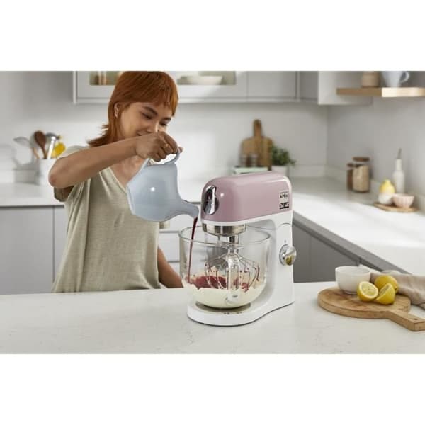 KENWOOD KMX754PP multifunktions bakverksrobot - - Professionell 1000W motor - 2 uttag för tillbehör - 5L glasskål med p
