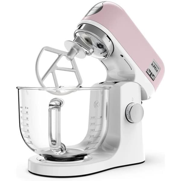 KENWOOD KMX754PP multifunktions bakverksrobot - - Professionell 1000W motor - 2 uttag för tillbehör - 5L glasskål med p