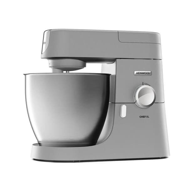 KENWOOD KVL4110S Chef XL konditorivaror - 6,7 L skål i rostfritt stål - Konditorivaror och mixer ingår - planetrörelse - silver