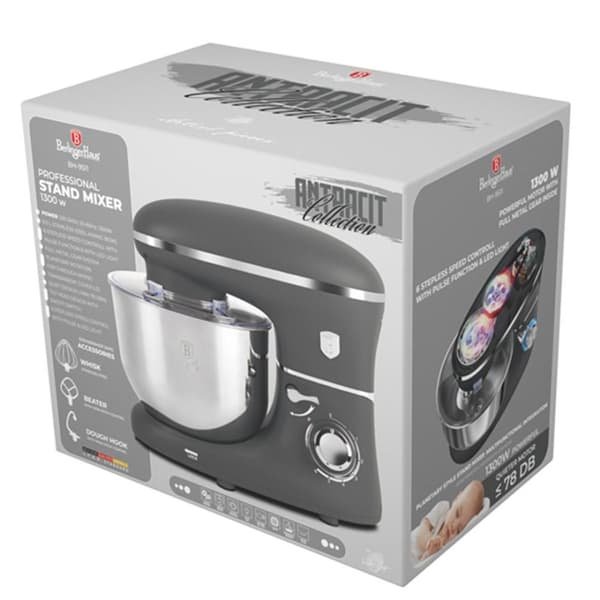 Planetarisk robotmixer Berlinger Haus Bh-9511 Antracit Lumarko!