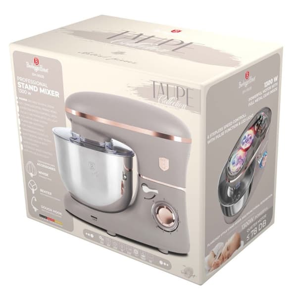 Planetarisk robotmixer Berlinger Haus Bh-9508 Taupe Lumarko!
