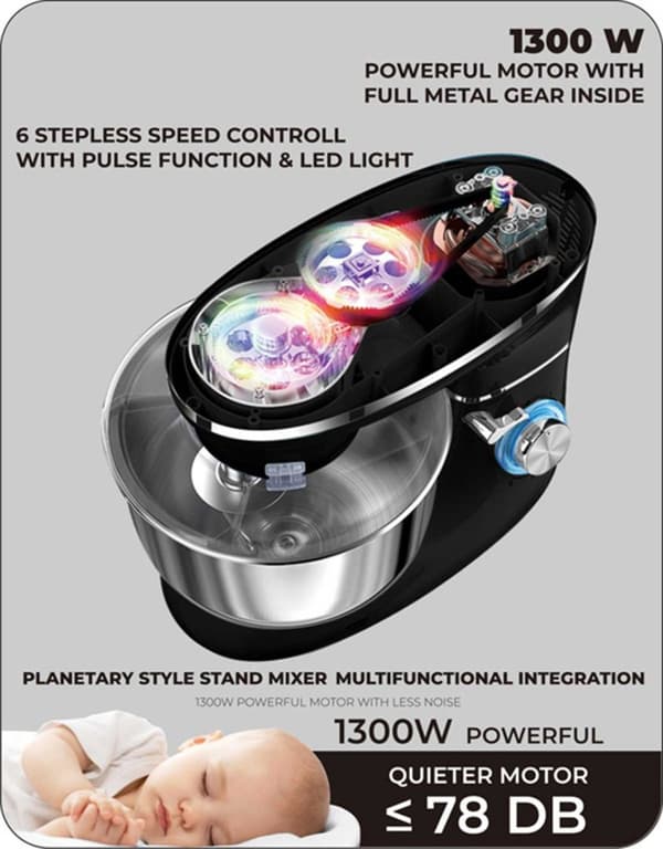 Planetarisk robotmixer Berlinger Haus Bh-9512 Matsort Lumarko!