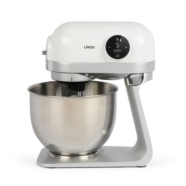 LIVOO DOP234 Köksmaskin - 1200 Watt - 5 Liter - Planetrörelse - 6 Hastighetsnivåer