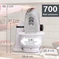 Miniatyrbillede 3 af 6: Bosch Series 2 MUMS2AW00 Matberedare - 700 W - 4 hastigheter - 3,8 l - Vit