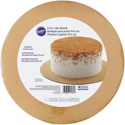 Wilton Cake Boards Glitter Set/3 <>