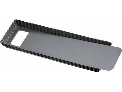 Kaiser La Forme Plus - Quicheform - 35 x 13 x 3 cm - 1 L - icke självhäftande - rektangulär - svart