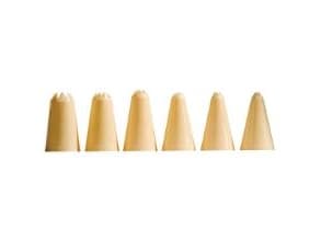Tulle set 1-13 mm 6 stycken Star Plastic för Spray Bag,1 set - (6 st.)