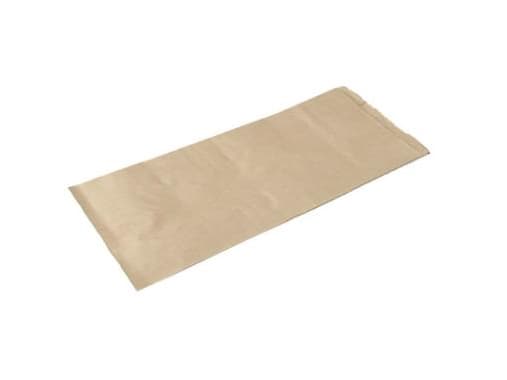 Grov brödpåse Small 160/(2x40)x380+20 mm FSC 50 gr Ribbed Brown,500 st/kasse