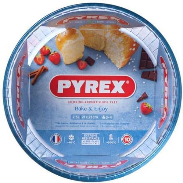 PYREX klassisk souffléform av glasartiklar 21 cm transparent