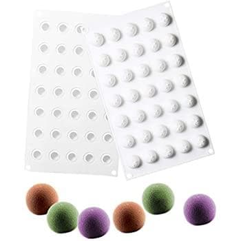 Klot 35 Silikonform Sphere Truffle Tryffel Mousseform Pralinform Chokladform