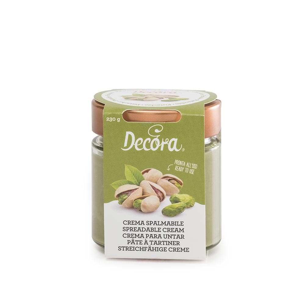 Pistaschkräm Bredbar Fyllning Pistachsmör Nötsmör 230g - Decora