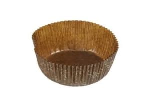 Kagekapsel nr 11 Ø55x28 mm Brun/Guld,4 pk x 500 stk/krt