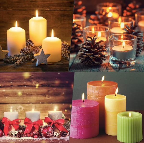 100st Candle Sustainers - Ljusveke - Candle wicks - Vaxade vekar