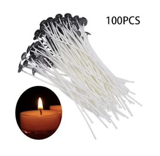 100st Candle Sustainers - Ljusveke - Candle wicks - Vaxade vekar