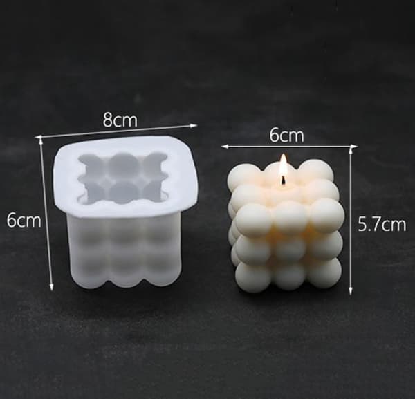2st ljusformar - Skapa egna ljus - DIY - Gjutform Candle molds