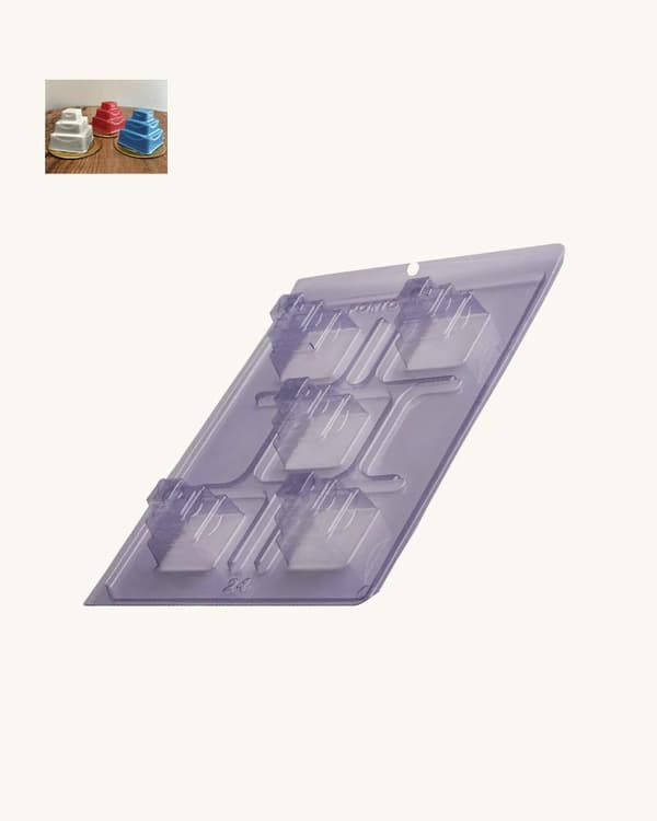 Porto Formas Special 3-Part Mold - 24- Pralinform Chokladform