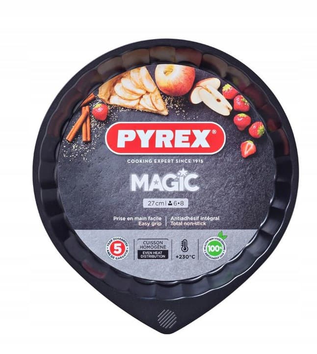 Magic PYREX syrlig bakform Ø 27cm