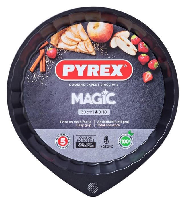 Magic PYREX syrlig bakform Ø 30cm