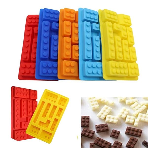 Is/chokolade/gele form - LEGO - Klodser Byggeklodser Robot