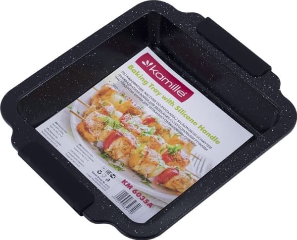 Kamille Form, bakplåtspapper bakplåtspapper med marmorbeläggning 30cm