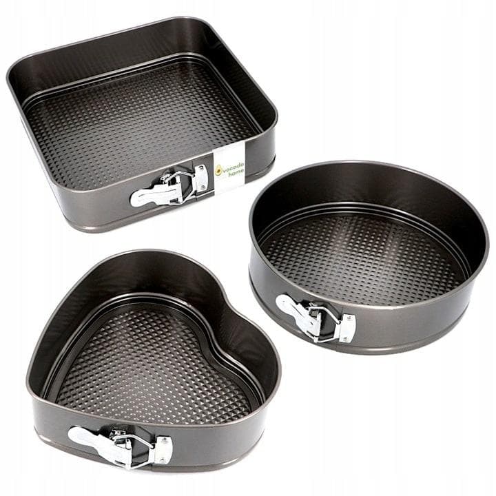 PLATFORM HJÄRTABAKNING BÄRBART SET x3