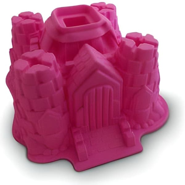 Tårtform - Deco Maison - Château Fort - Silikon - 220x205x105 mm - Tål maskindisk
