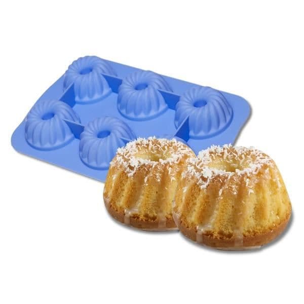 Muffinsform - Deco Maison - Silikon - Blå - Fryssäker - Diskmaskinssäker