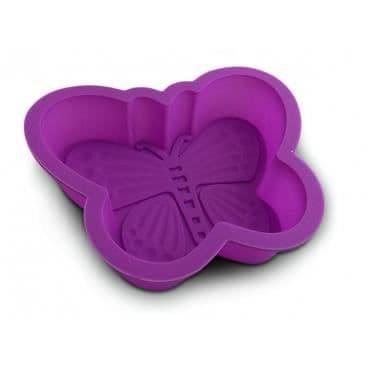Tårtform - Deco Maison - Fjäril - Resistent silikon - 180x130x40mm - Kompatibel med frys