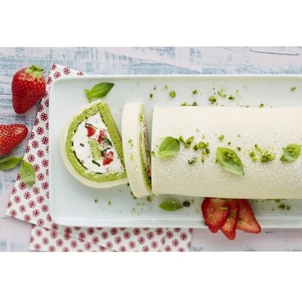 "Bukettform - ScrapCooking - Silikon - Vit - 26x8x8cm - Frys och diskmaskin"