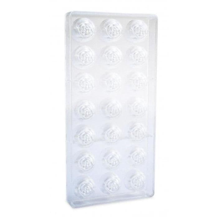 Stel chokladform - Rosor