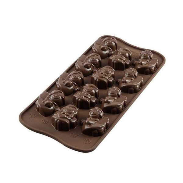 Chokladform - Christmas Angels Silikomart