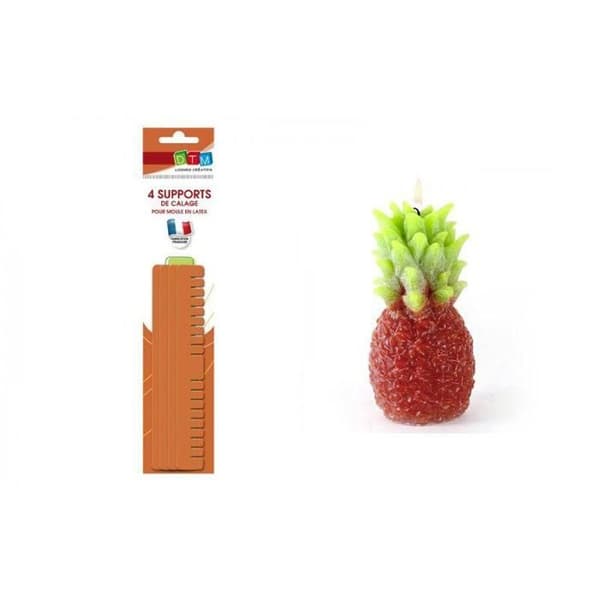 Latex ananas ljusform + kilstöd