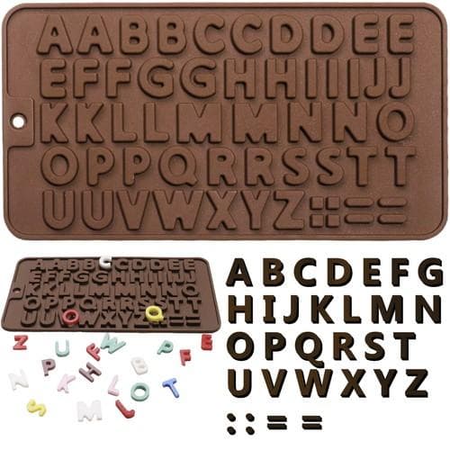 Isform / Chokladform / Gelatinform - Bokstäver