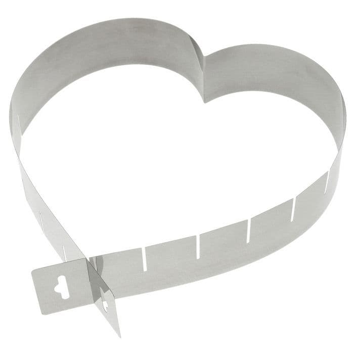 Expanderbar bakverksram - hjärta