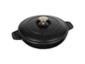 Miniatyrbilde 1 av 3: ZWILLING STAUB SPECIALITIES, Au gratin-stekeform, Oval, Støpejern, Keramisk, Gass, Halogen, Induksjon, Forseglet Plate, Sort, -20 - 240 °C